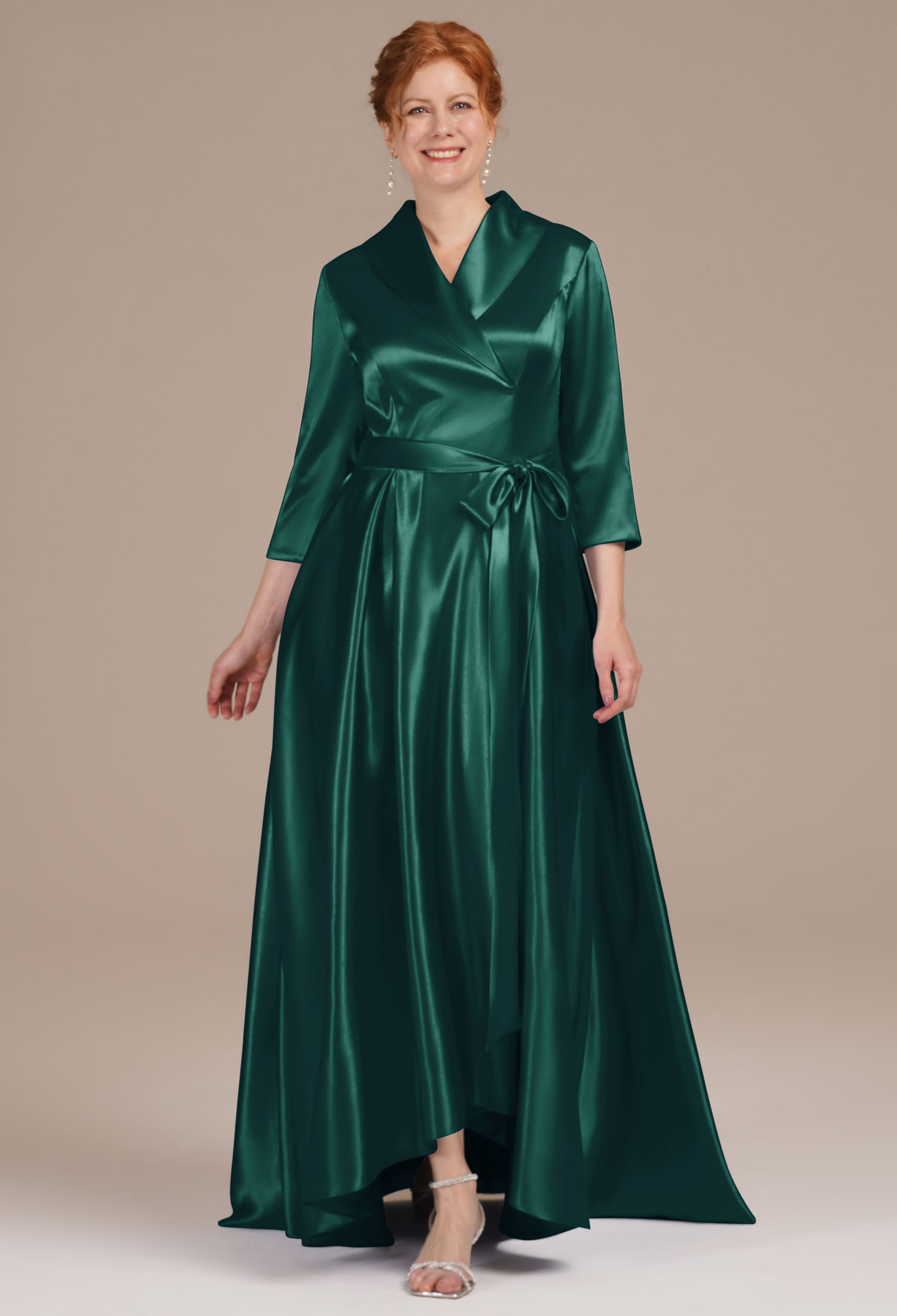 AW Silvia Hunter Green  Mother of the Bride Dresses